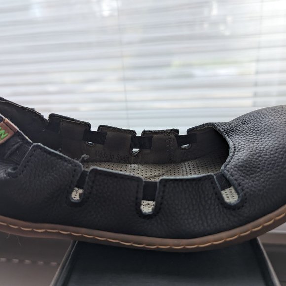 El Naturalista Womens El Viajero N5272 Black Slipper - Picture 3 of 4